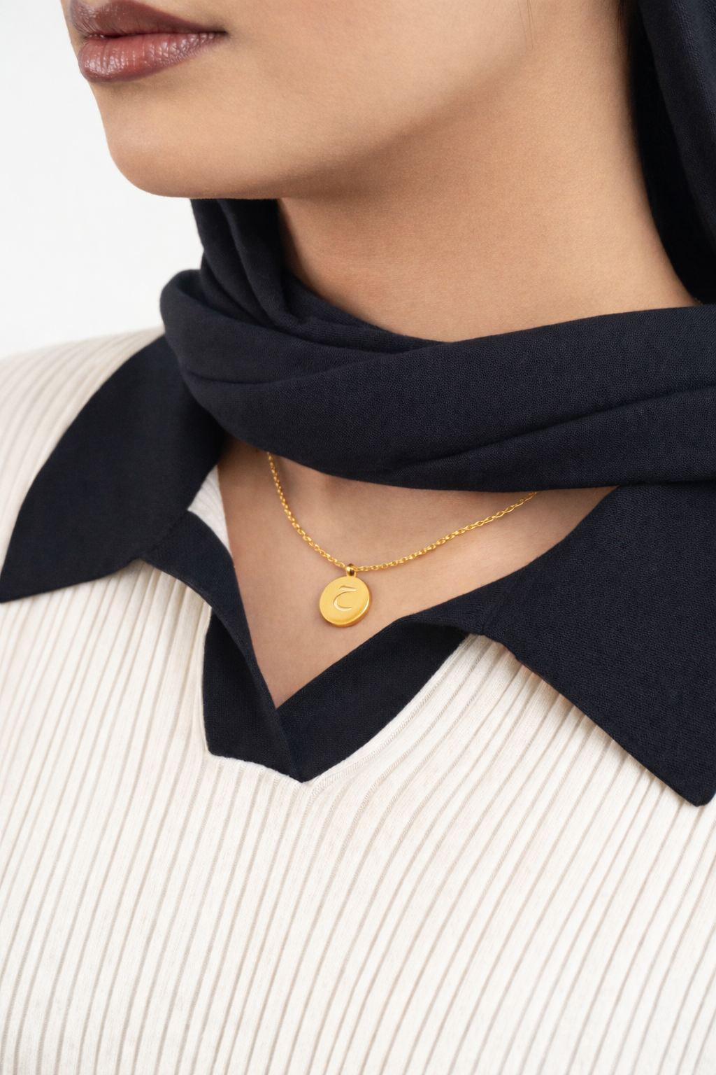 Custom Arabic Letter Necklace