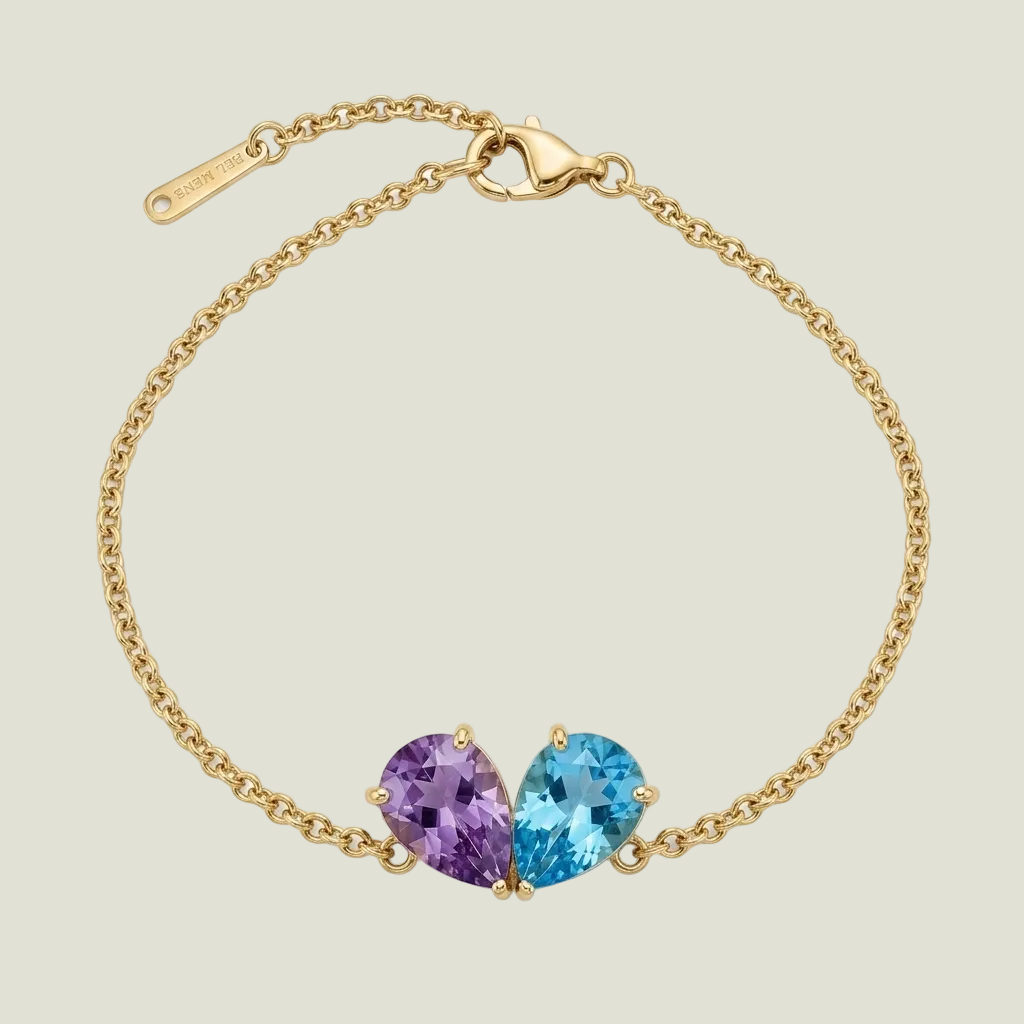 Custom Forever Bond Birthstone Bracelet
