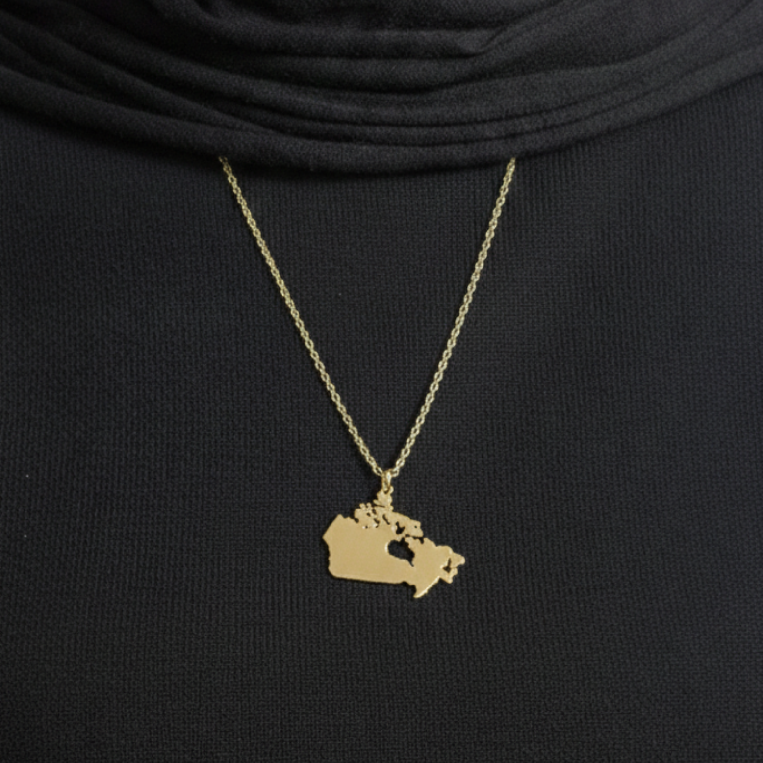 Custom Map Necklace