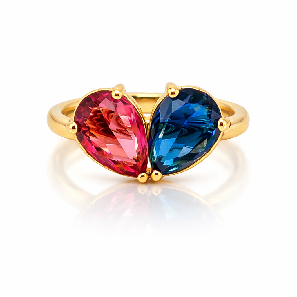 Custom Forever Bond Birthstone Ring