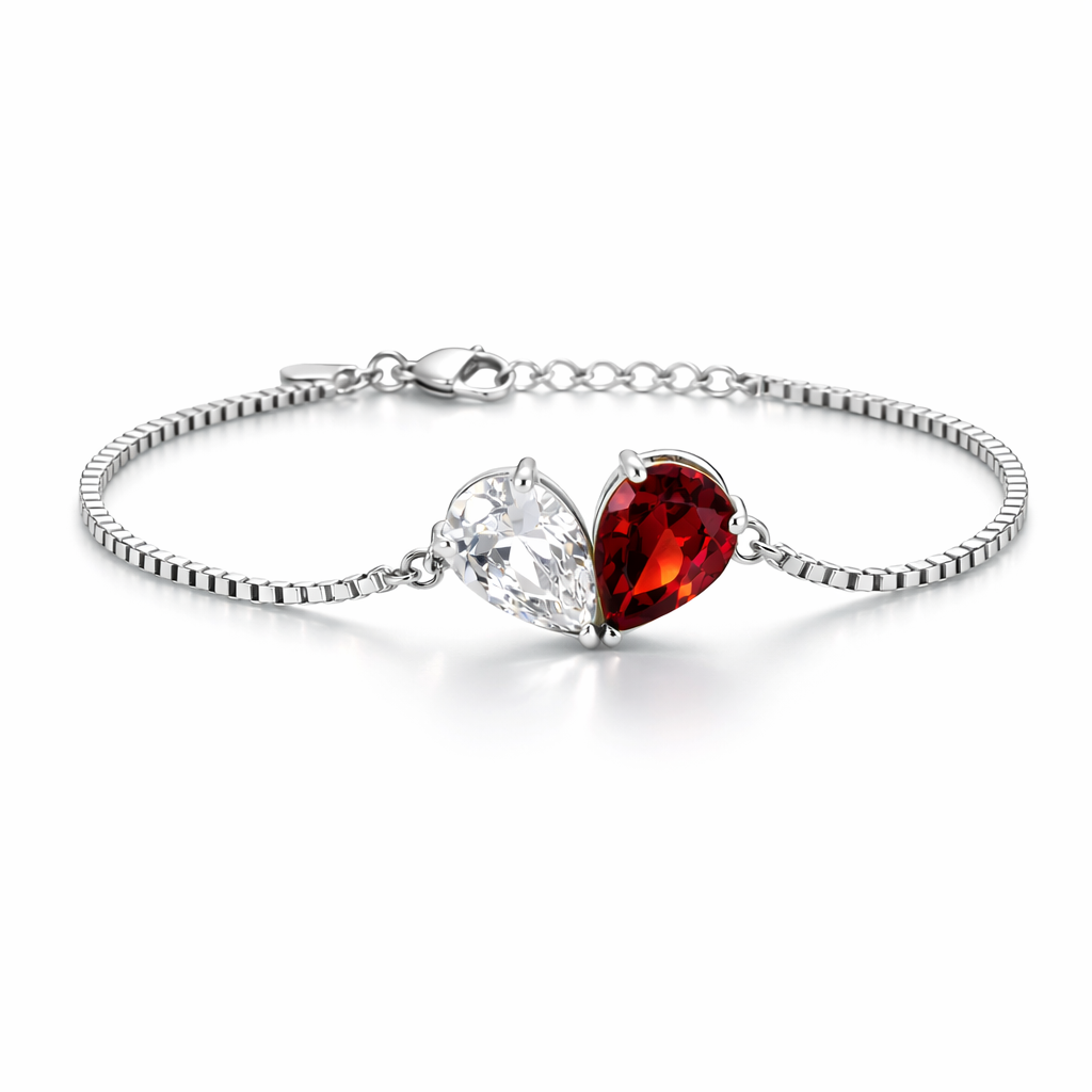 Custom Forever Bond Birthstone Bracelet