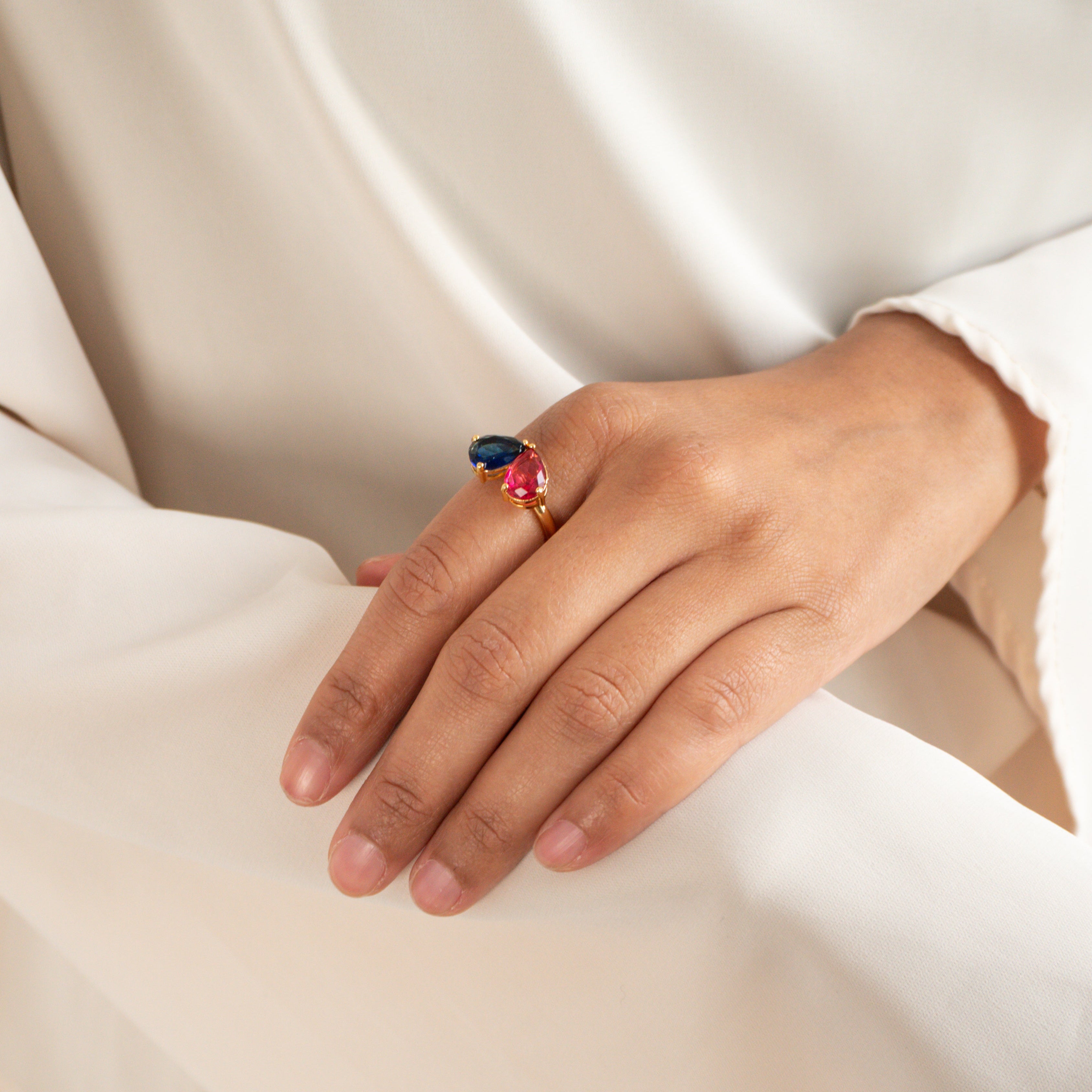 Custom Forever Bond Birthstone Ring