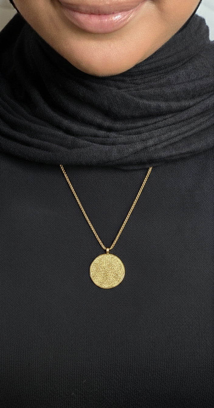 Ayatul Kursi Necklace (Round)